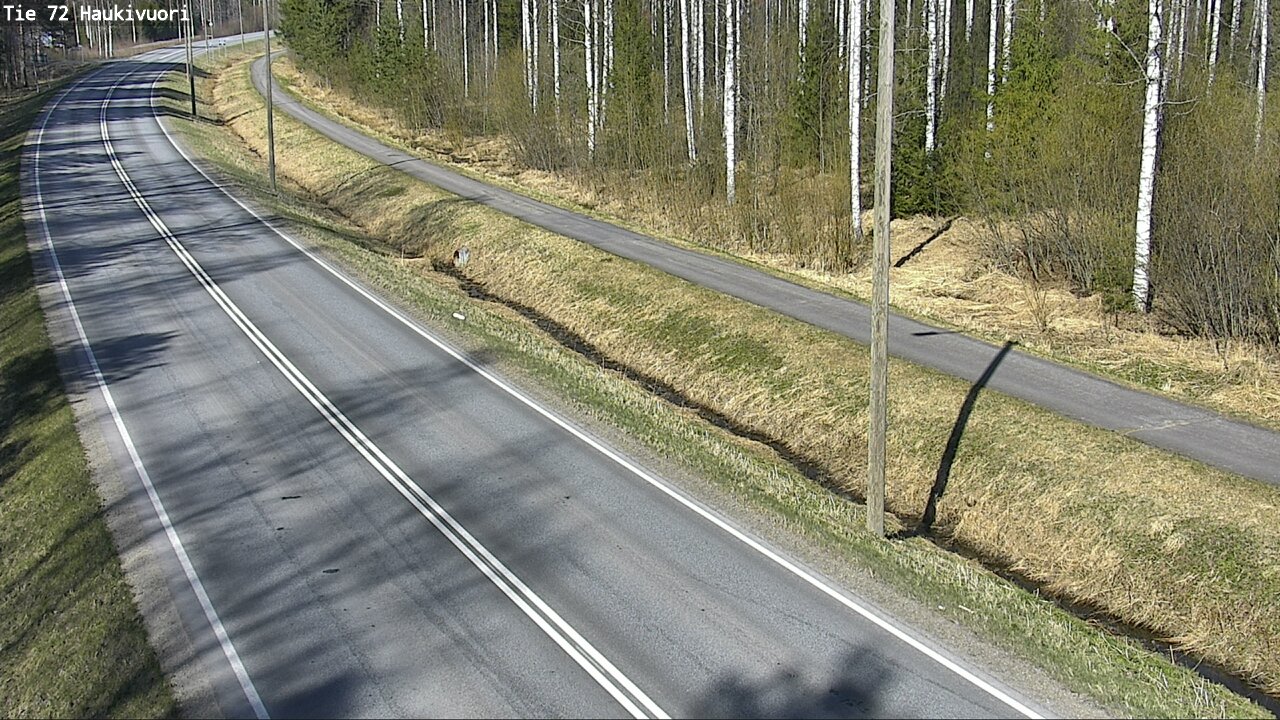 Weather Camera Image Väg 72 Haukivuori, Mikkeli, Etelä-Savo