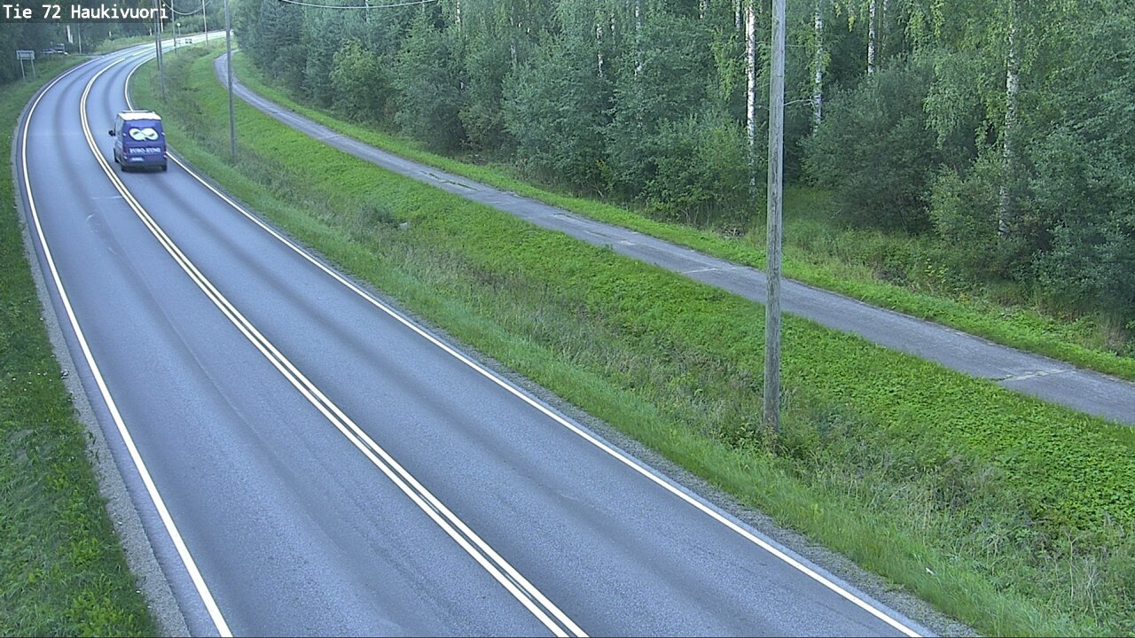 Weather Camera Image Road 72 Haukivuori, Mikkeli, Etelä-Savo