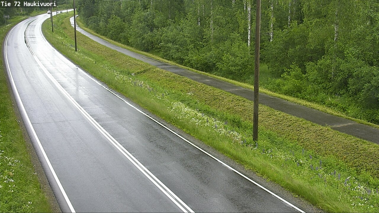 Weather Camera Image Väg 72 Haukivuori, Mikkeli, Etelä-Savo
