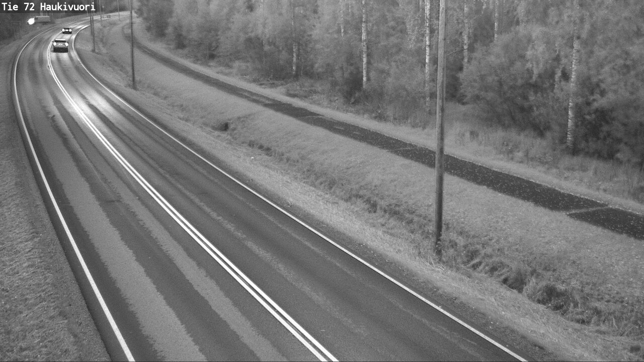 Weather Camera Image Road 72 Haukivuori, Mikkeli, Etelä-Savo