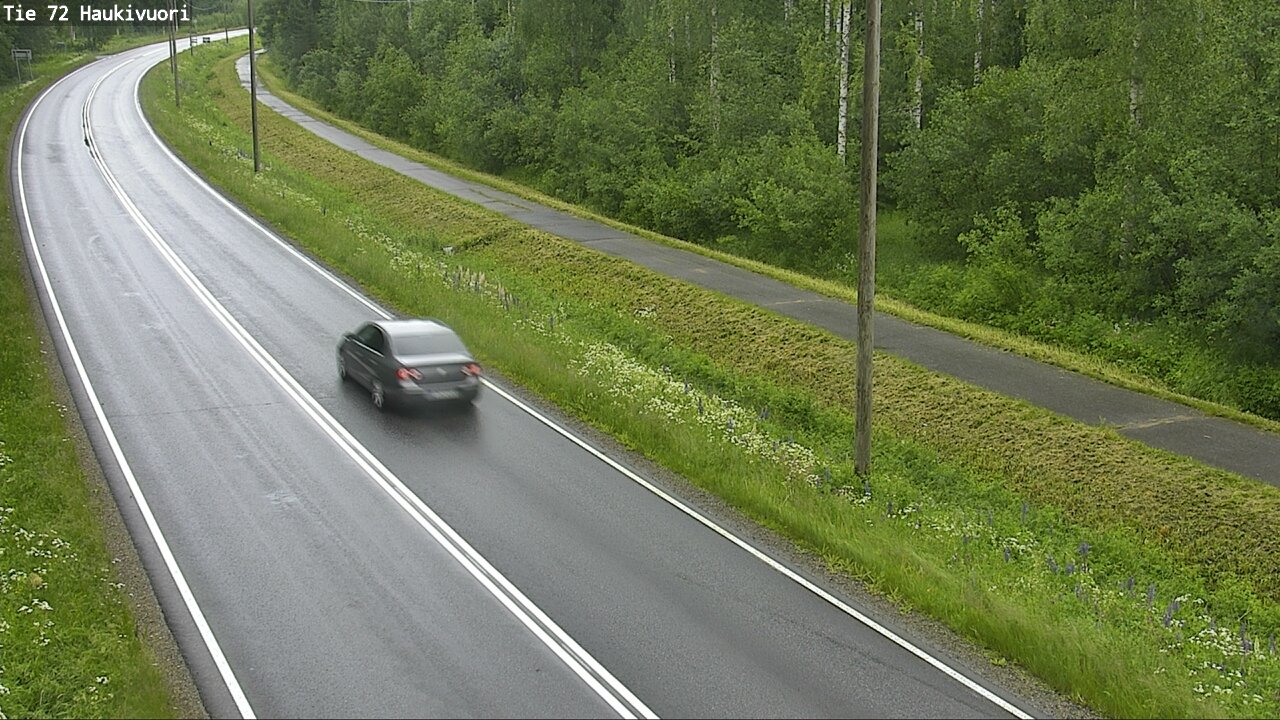 Weather Camera Image Road 72 Haukivuori, Mikkeli, Etelä-Savo