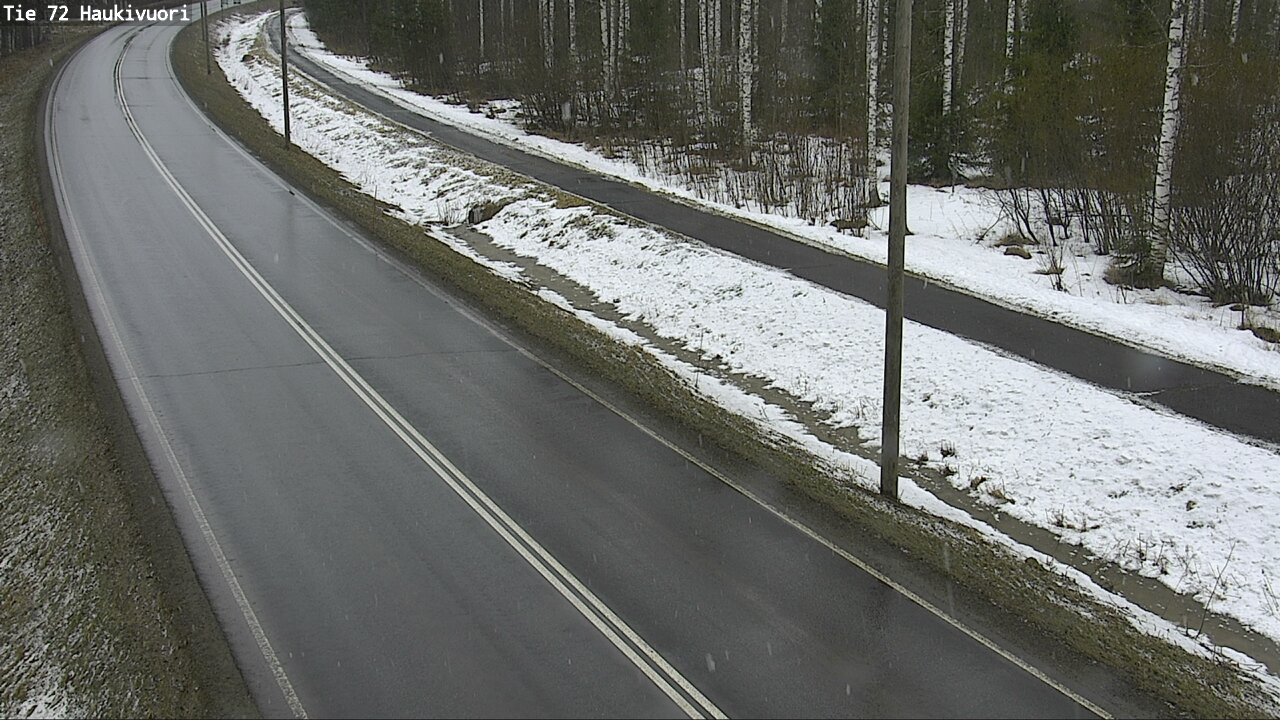 Weather Camera Image Road 72 Haukivuori, Mikkeli, Etelä-Savo