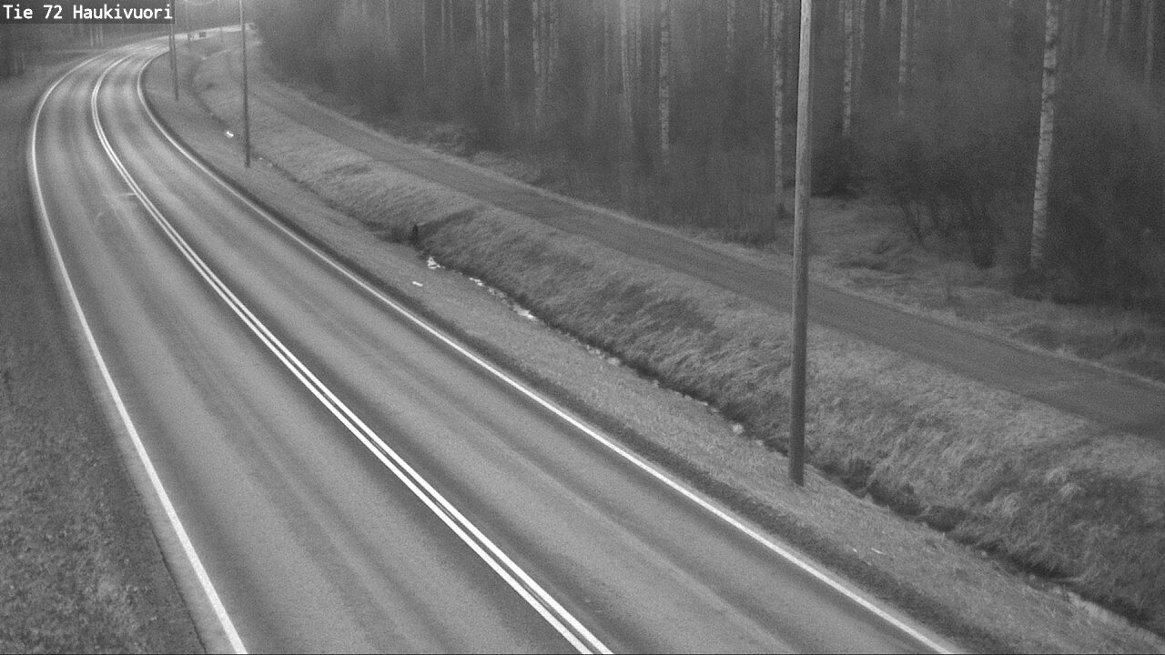 Weather Camera Image Väg 72 Haukivuori, Mikkeli, Etelä-Savo