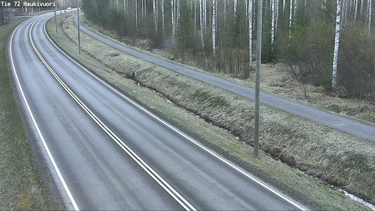 Weather Camera Image Väg 72 Haukivuori, Mikkeli, Etelä-Savo