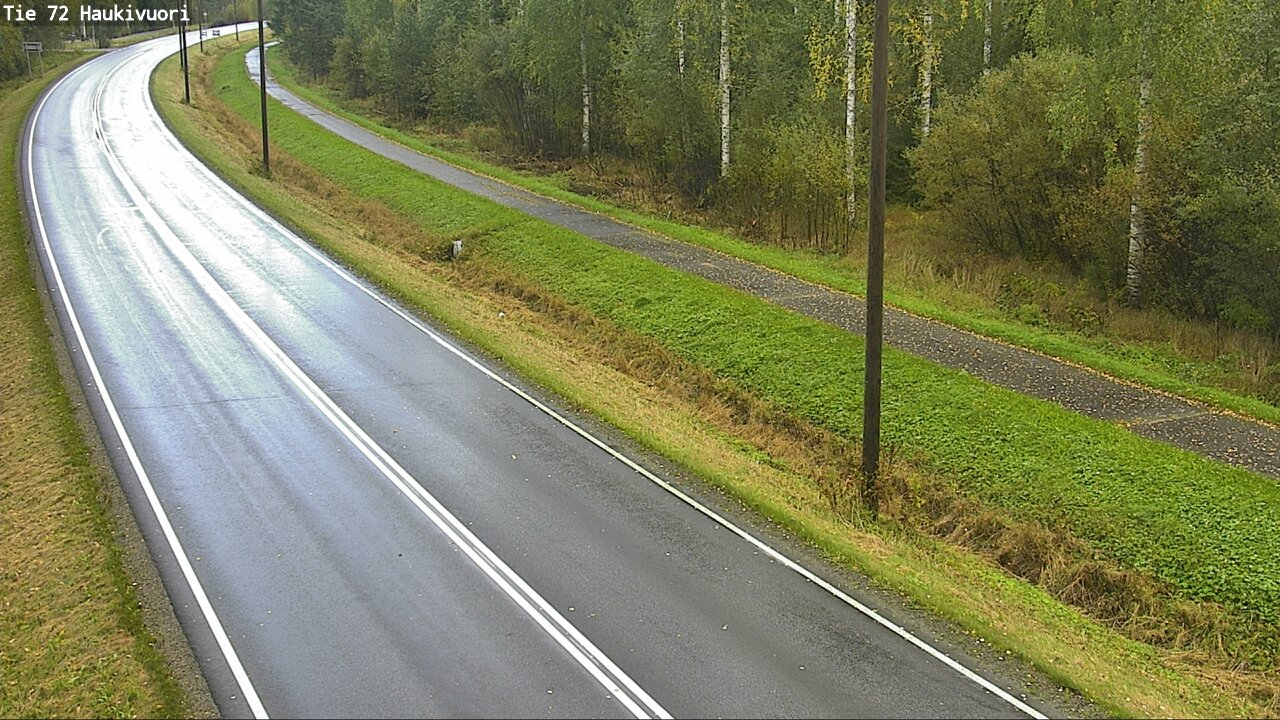 Weather Camera Image Road 72 Haukivuori, Mikkeli, Etelä-Savo