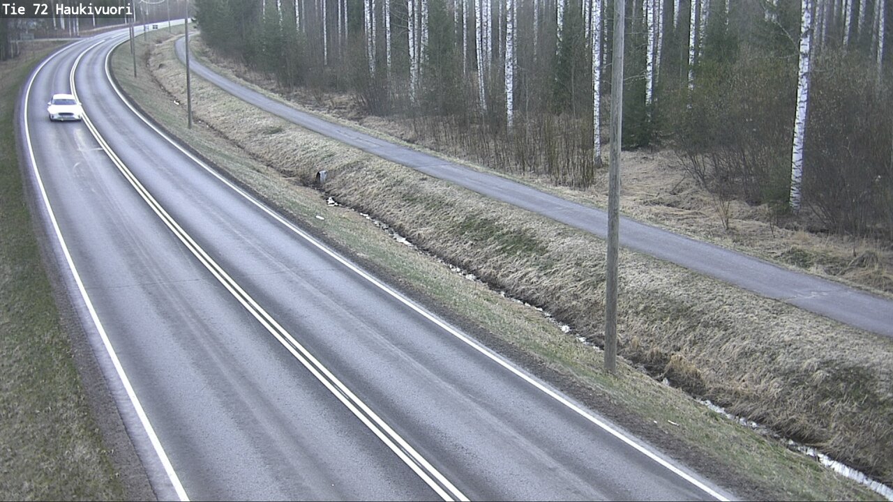 Weather Camera Image Väg 72 Haukivuori, Mikkeli, Etelä-Savo