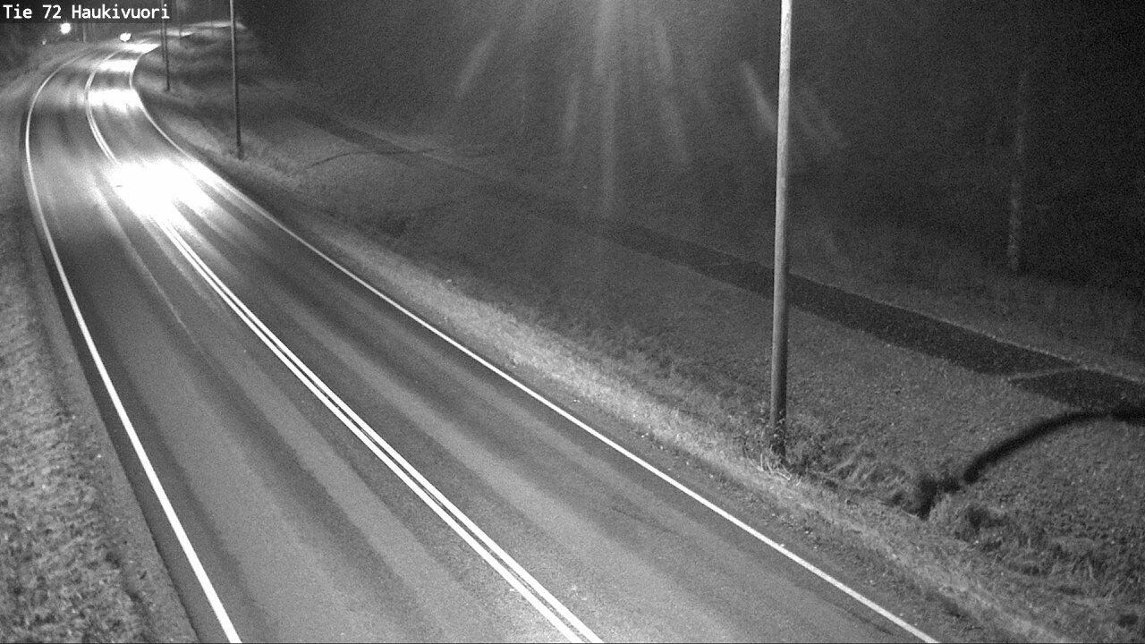 Weather Camera Image Road 72 Haukivuori, Mikkeli, Etelä-Savo