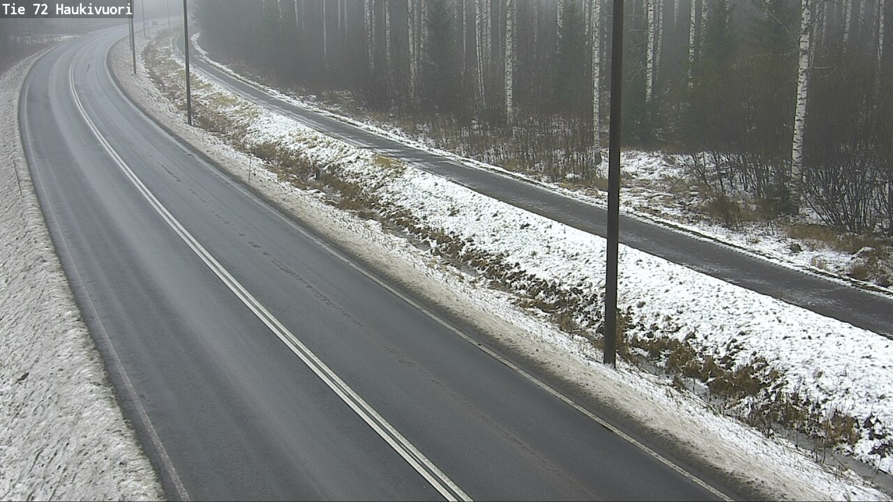 Weather Camera Image Väg 72 Haukivuori, Mikkeli, Etelä-Savo