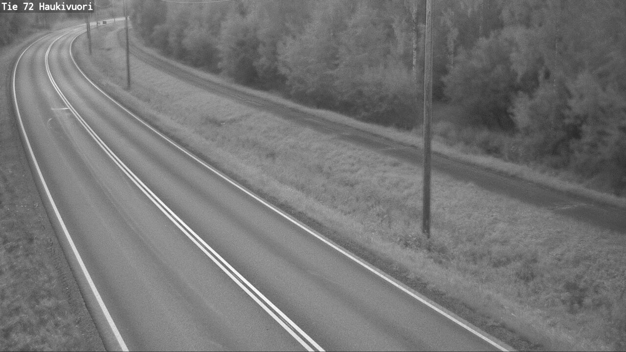 Weather Camera Image Road 72 Haukivuori, Mikkeli, Etelä-Savo
