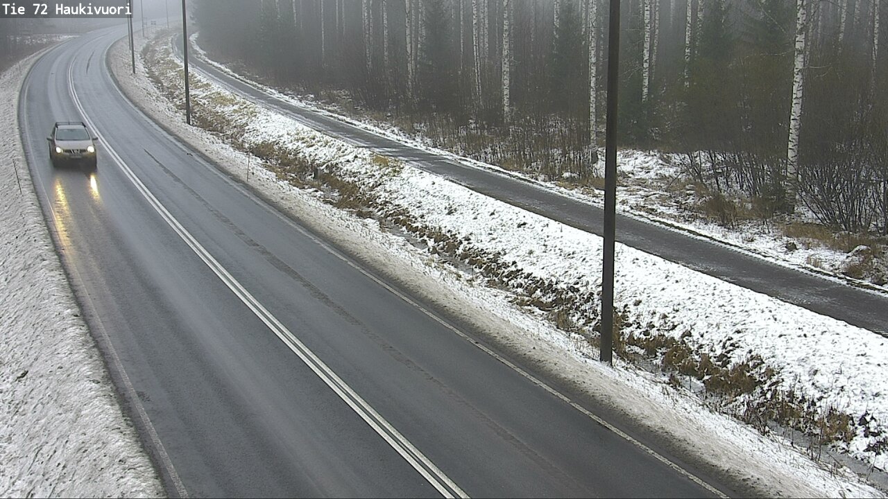 Weather Camera Image Väg 72 Haukivuori, Mikkeli, Etelä-Savo