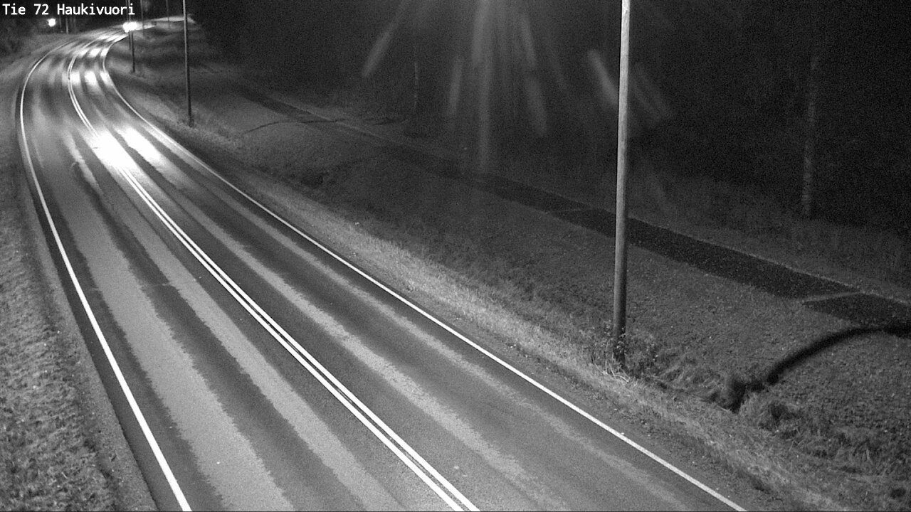 Weather Camera Image Road 72 Haukivuori, Mikkeli, Etelä-Savo