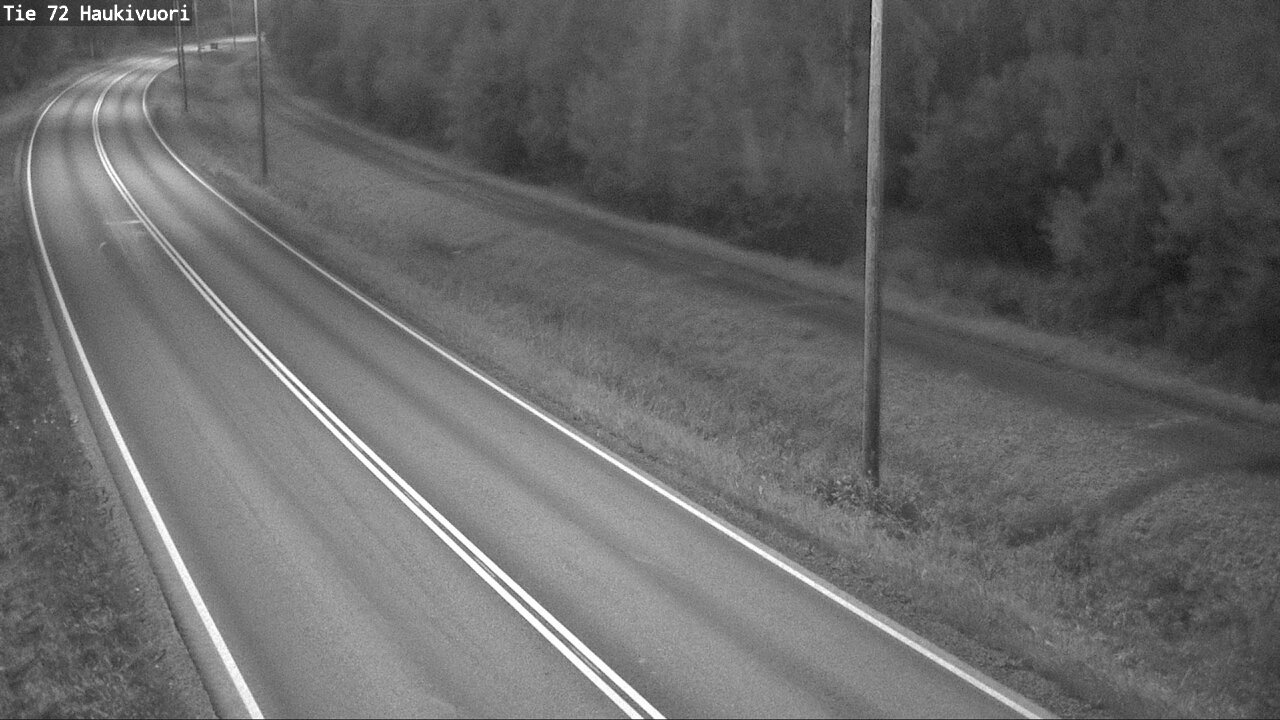 Weather Camera Image Road 72 Haukivuori, Mikkeli, Etelä-Savo