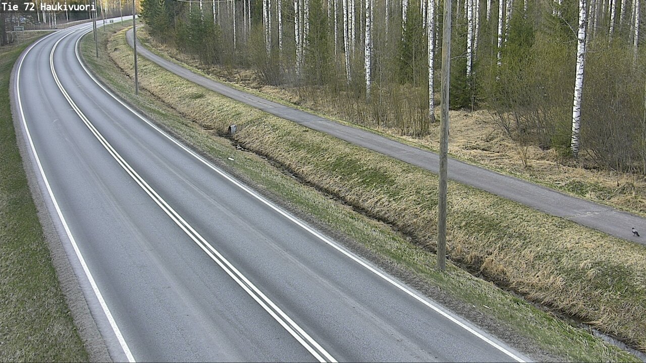 Weather Camera Image Väg 72 Haukivuori, Mikkeli, Etelä-Savo
