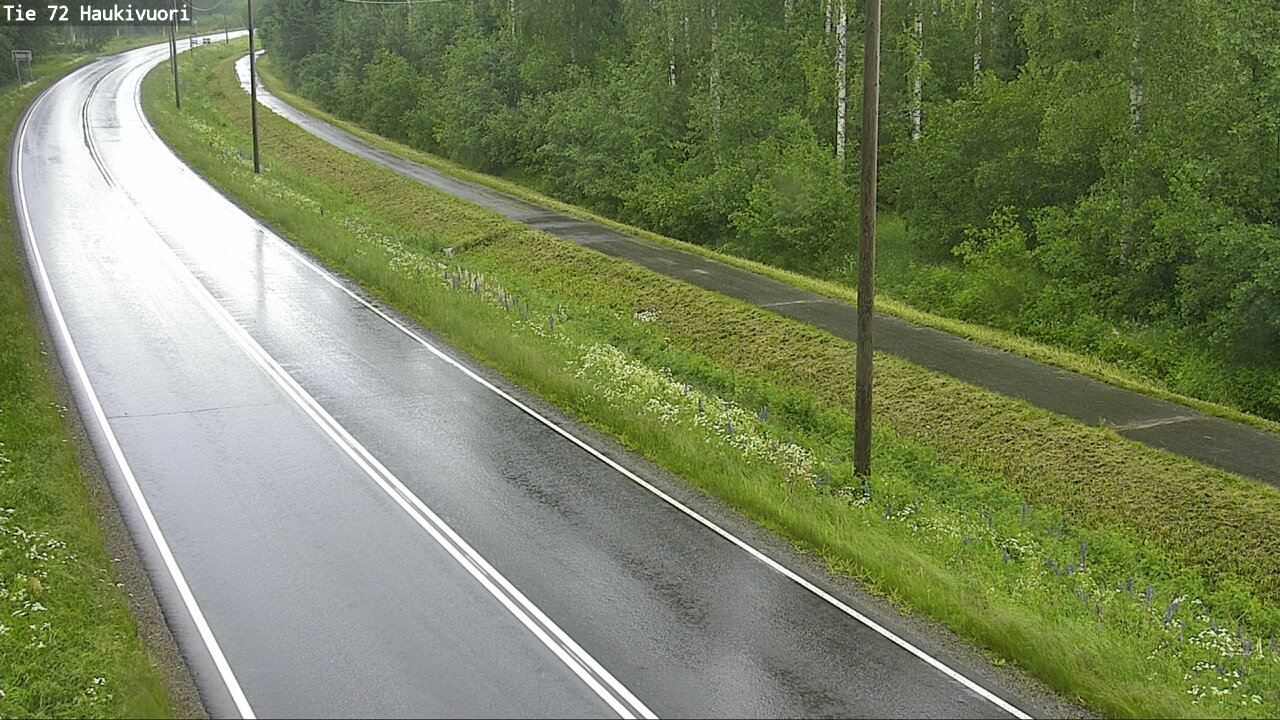 Weather Camera Image Väg 72 Haukivuori, Mikkeli, Etelä-Savo