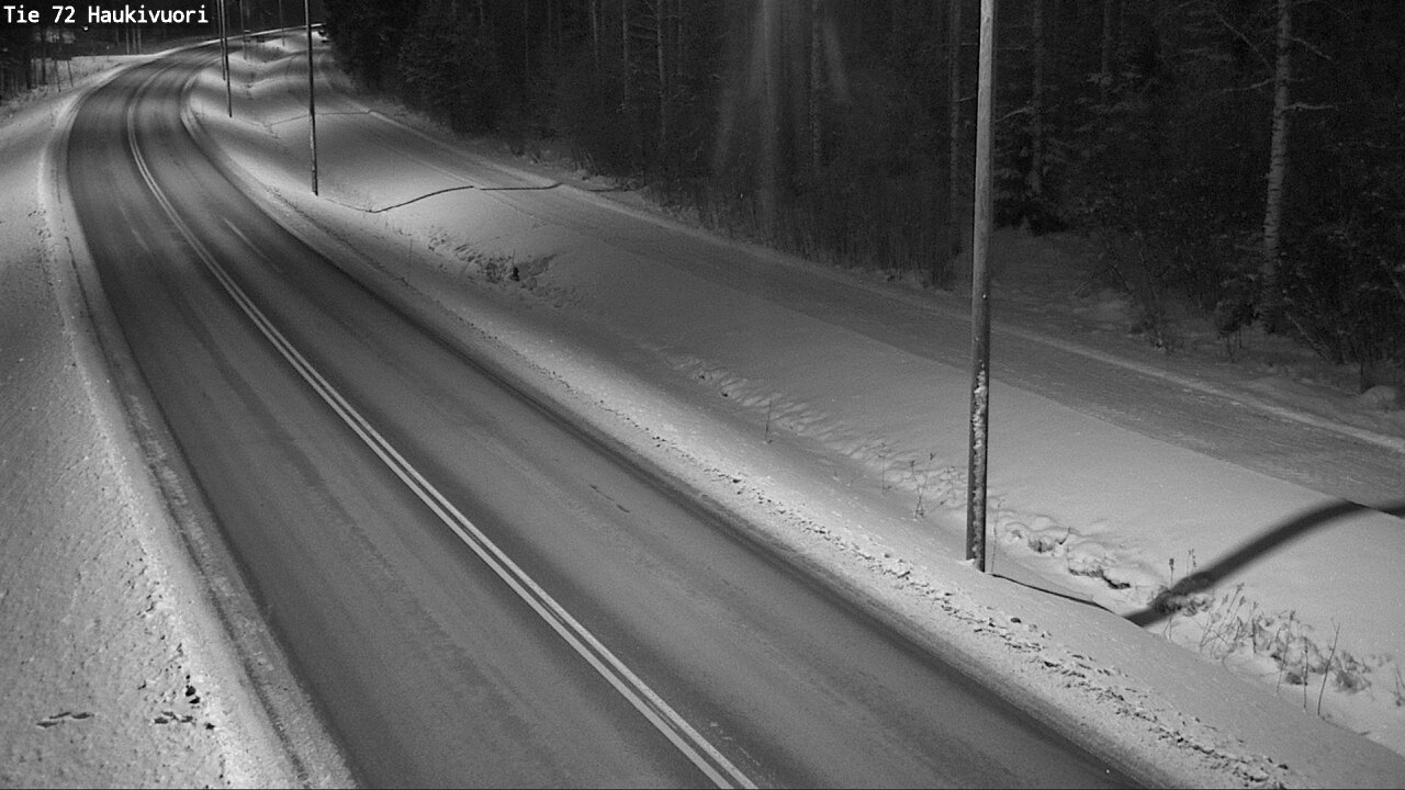 Weather Camera Image Väg 72 Haukivuori, Mikkeli, Etelä-Savo