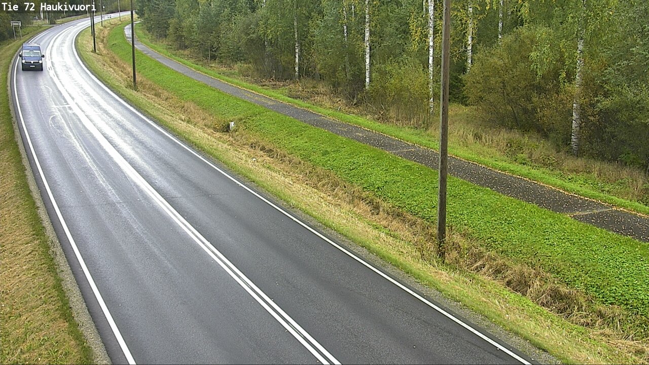 Weather Camera Image Road 72 Haukivuori, Mikkeli, Etelä-Savo