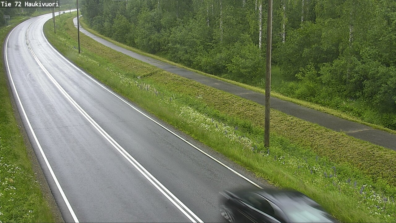 Weather Camera Image Väg 72 Haukivuori, Mikkeli, Etelä-Savo