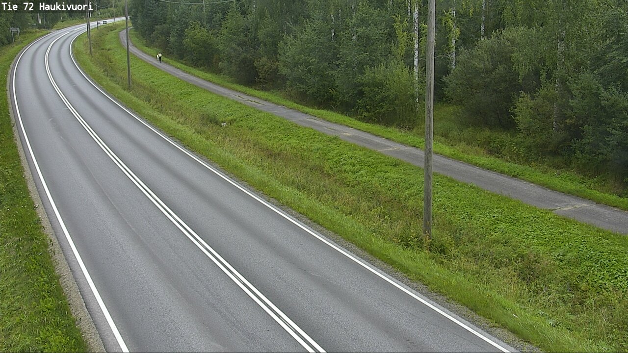 Weather Camera Image Road 72 Haukivuori, Mikkeli, Etelä-Savo
