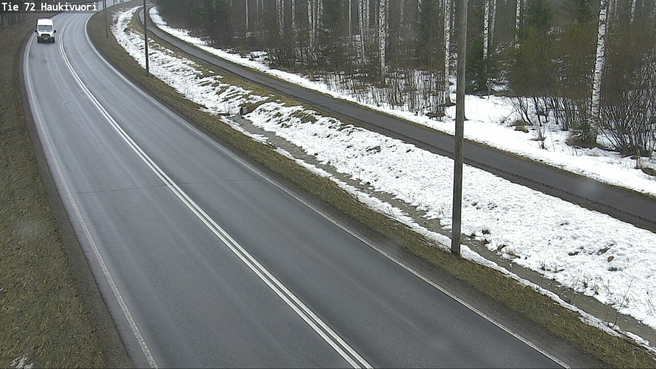 Weather Camera Image Road 72 Haukivuori, Mikkeli, Etelä-Savo