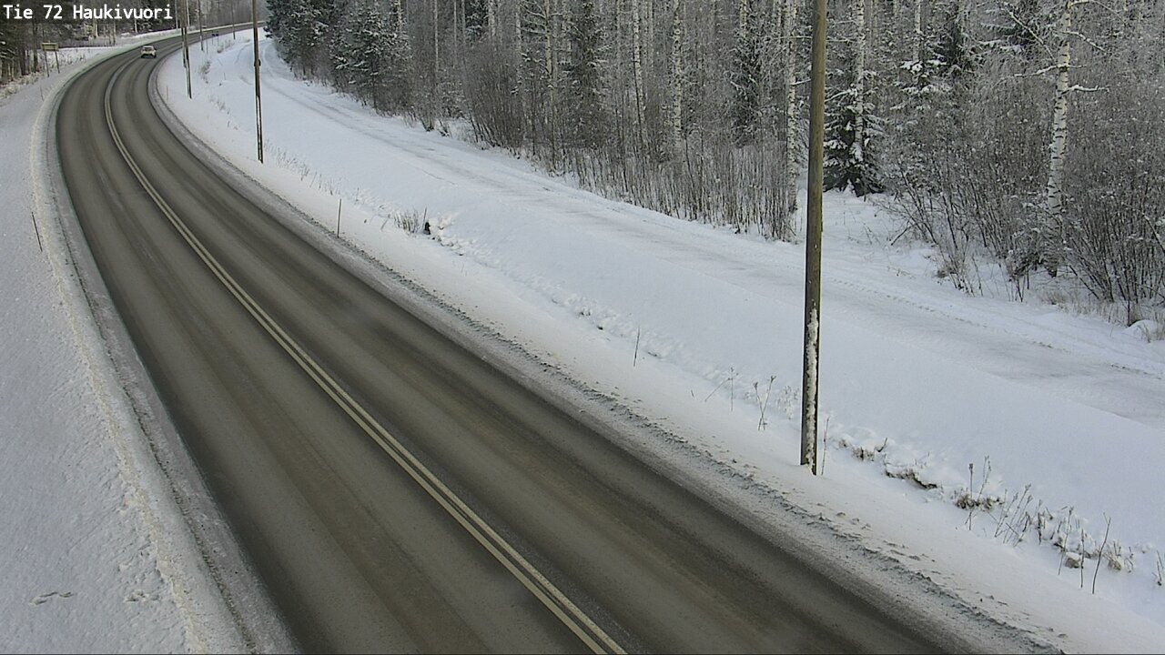 Weather Camera Image Väg 72 Haukivuori, Mikkeli, Etelä-Savo