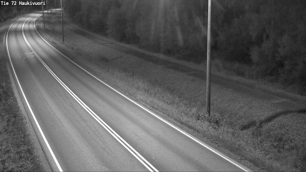 Weather Camera Image Road 72 Haukivuori, Mikkeli, Etelä-Savo