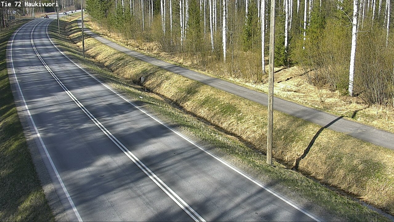 Weather Camera Image Väg 72 Haukivuori, Mikkeli, Etelä-Savo