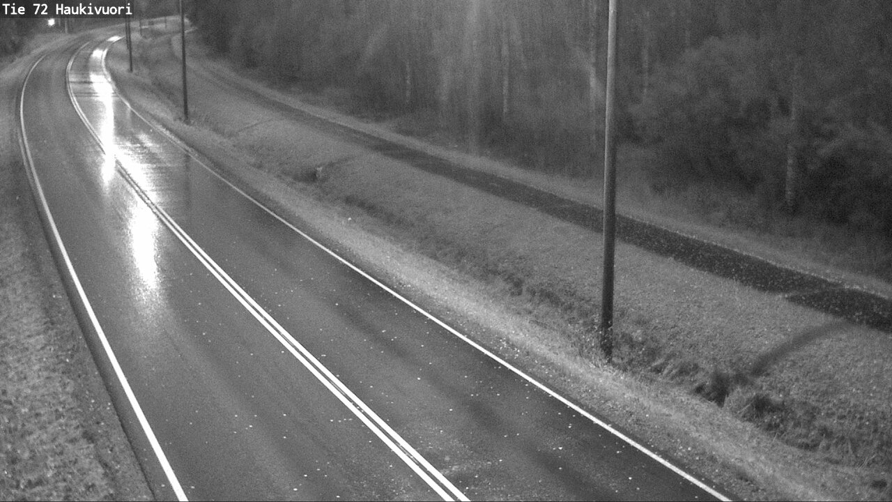 Weather Camera Image Road 72 Haukivuori, Mikkeli, Etelä-Savo