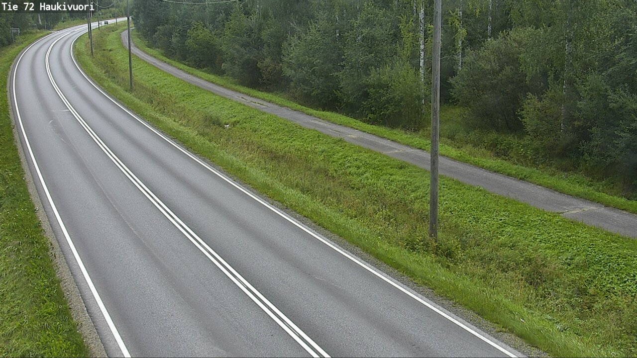 Weather Camera Image Road 72 Haukivuori, Mikkeli, Etelä-Savo