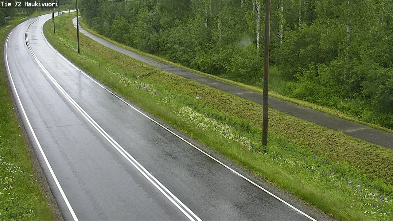 Weather Camera Image Väg 72 Haukivuori, Mikkeli, Etelä-Savo