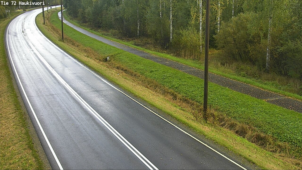 Weather Camera Image Road 72 Haukivuori, Mikkeli, Etelä-Savo