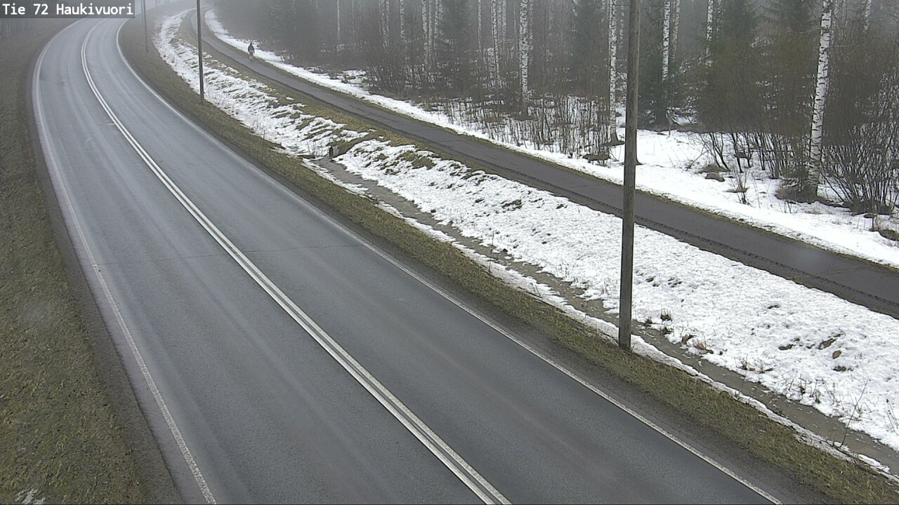 Weather Camera Image Väg 72 Haukivuori, Mikkeli, Etelä-Savo