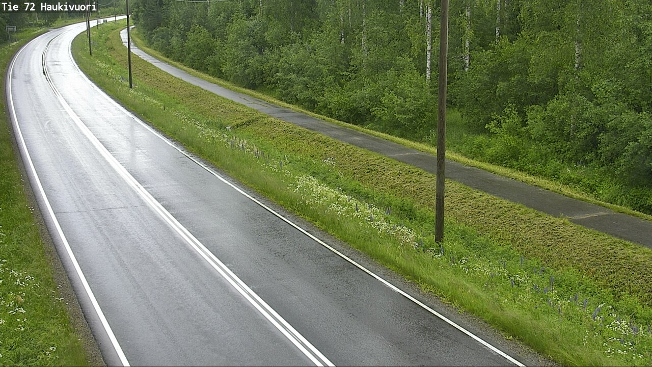 Weather Camera Image Väg 72 Haukivuori, Mikkeli, Etelä-Savo