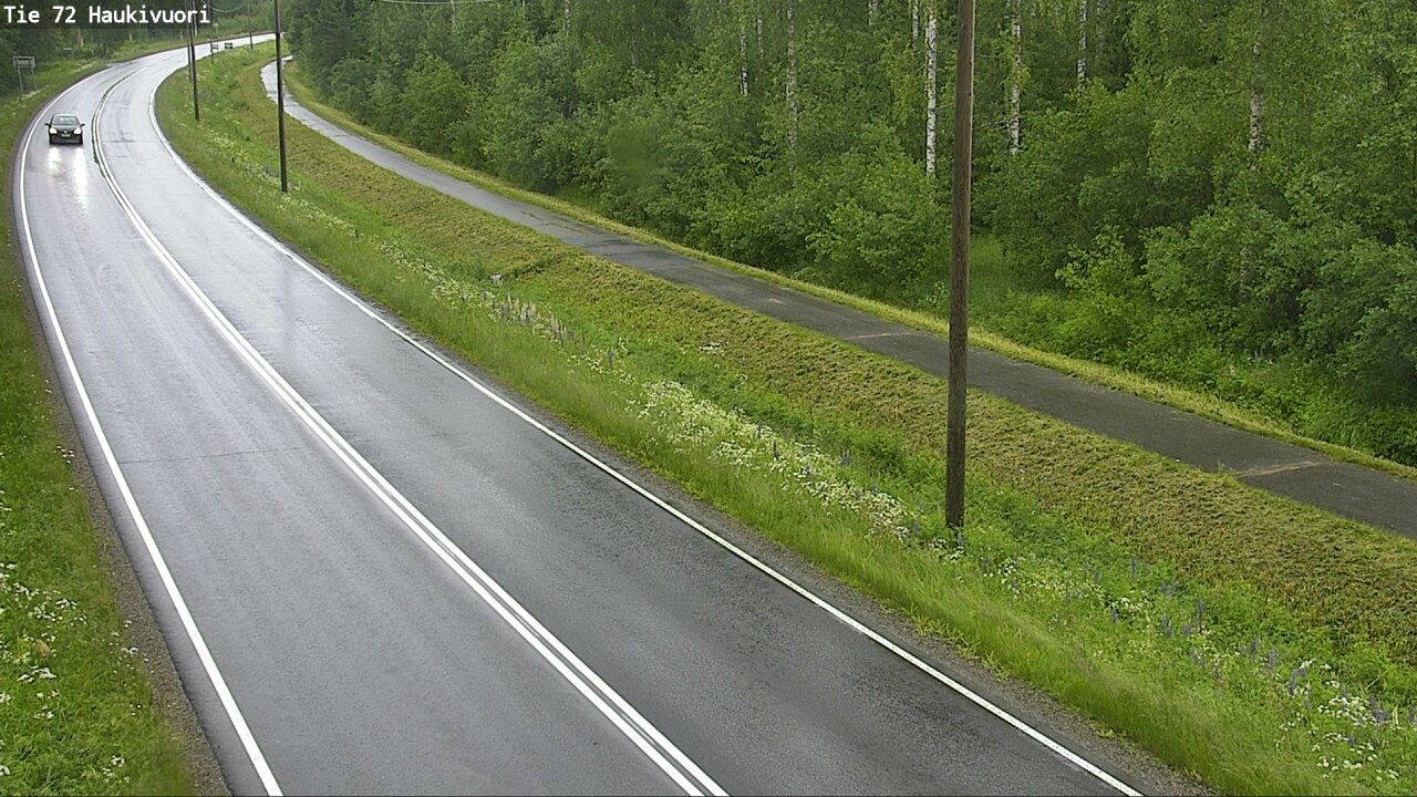 Weather Camera Image Väg 72 Haukivuori, Mikkeli, Etelä-Savo