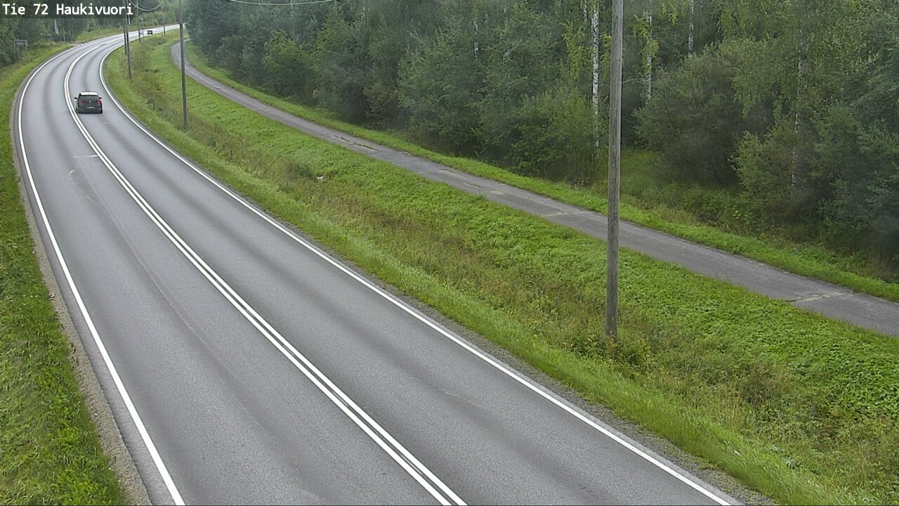 Weather Camera Image Road 72 Haukivuori, Mikkeli, Etelä-Savo
