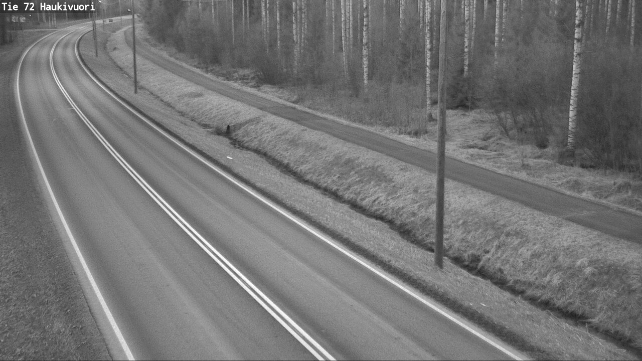 Weather Camera Image Väg 72 Haukivuori, Mikkeli, Etelä-Savo