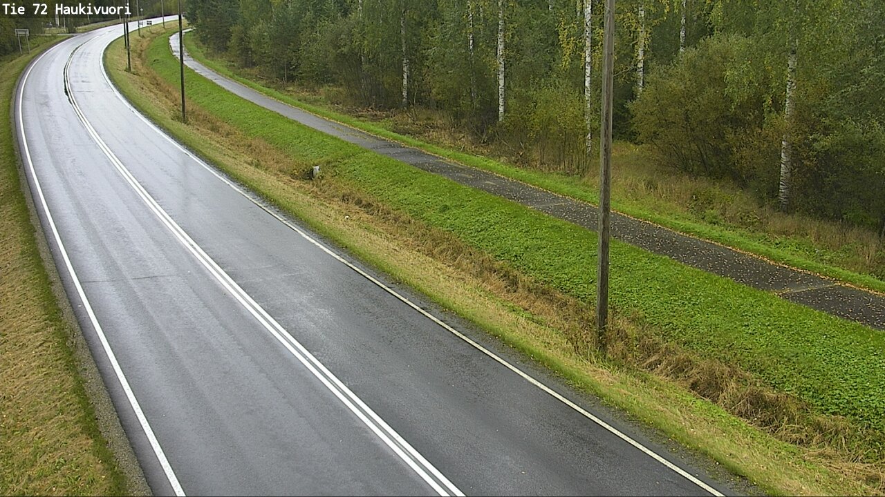 Weather Camera Image Road 72 Haukivuori, Mikkeli, Etelä-Savo
