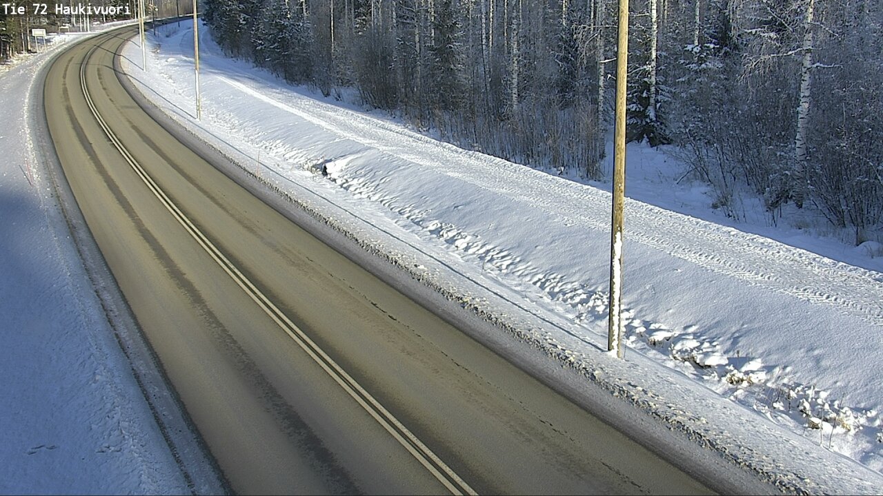 Weather Camera Image Väg 72 Haukivuori, Mikkeli, Etelä-Savo
