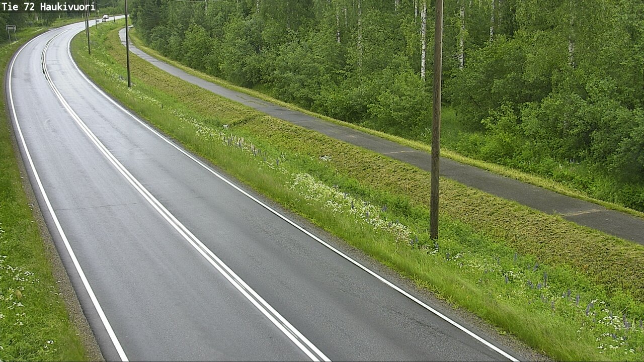 Weather Camera Image Väg 72 Haukivuori, Mikkeli, Etelä-Savo