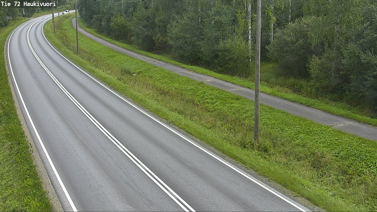 Weather Camera Image Road 72 Haukivuori, Mikkeli, Etelä-Savo
