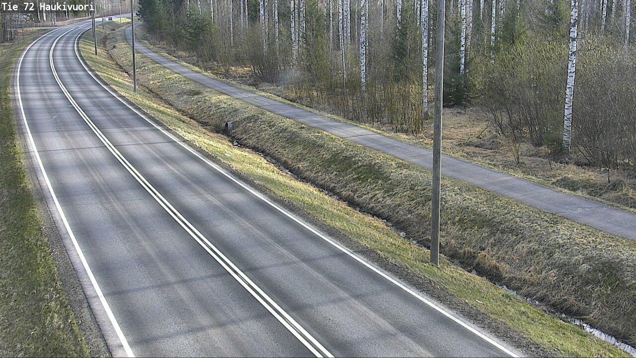 Weather Camera Image Väg 72 Haukivuori, Mikkeli, Etelä-Savo