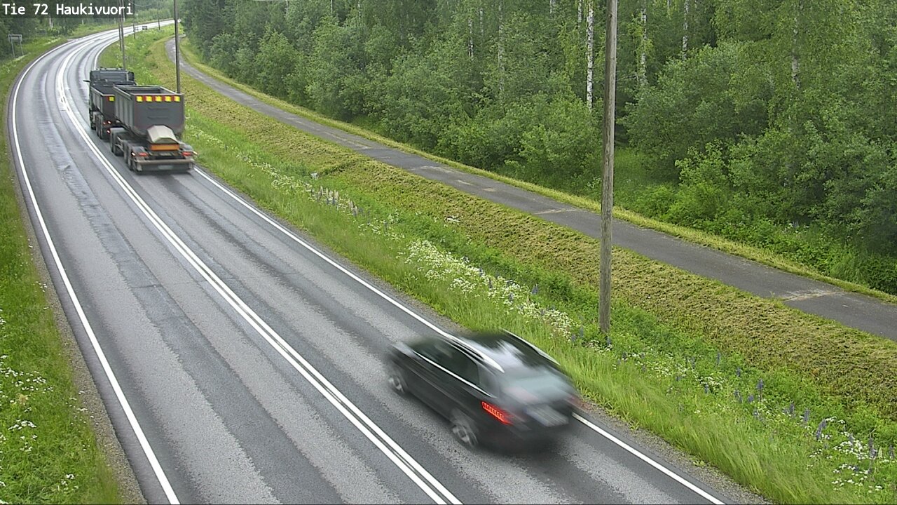 Weather Camera Image Road 72 Haukivuori, Mikkeli, Etelä-Savo