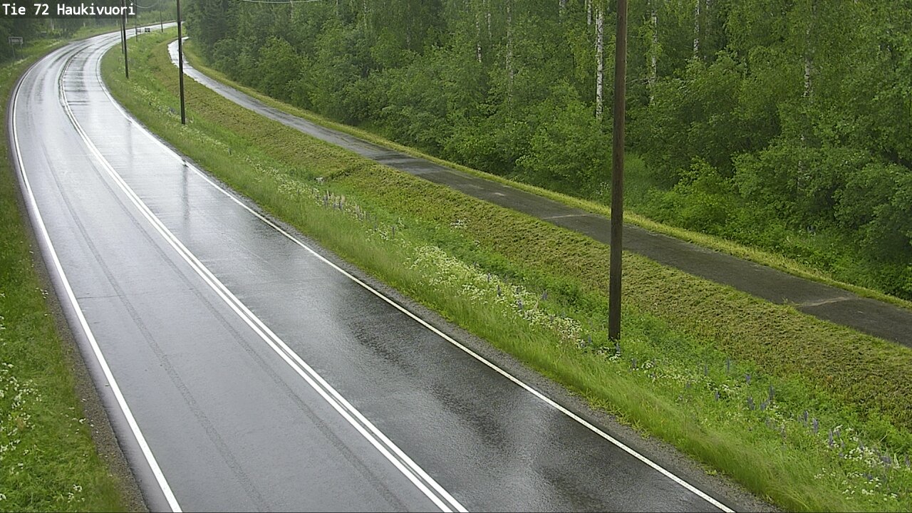 Weather Camera Image Road 72 Haukivuori, Mikkeli, Etelä-Savo