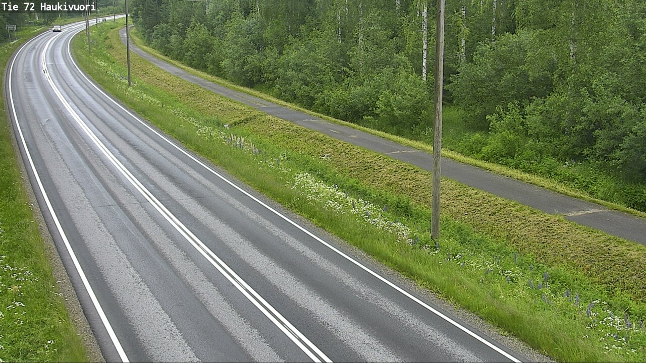 Weather Camera Image Road 72 Haukivuori, Mikkeli, Etelä-Savo