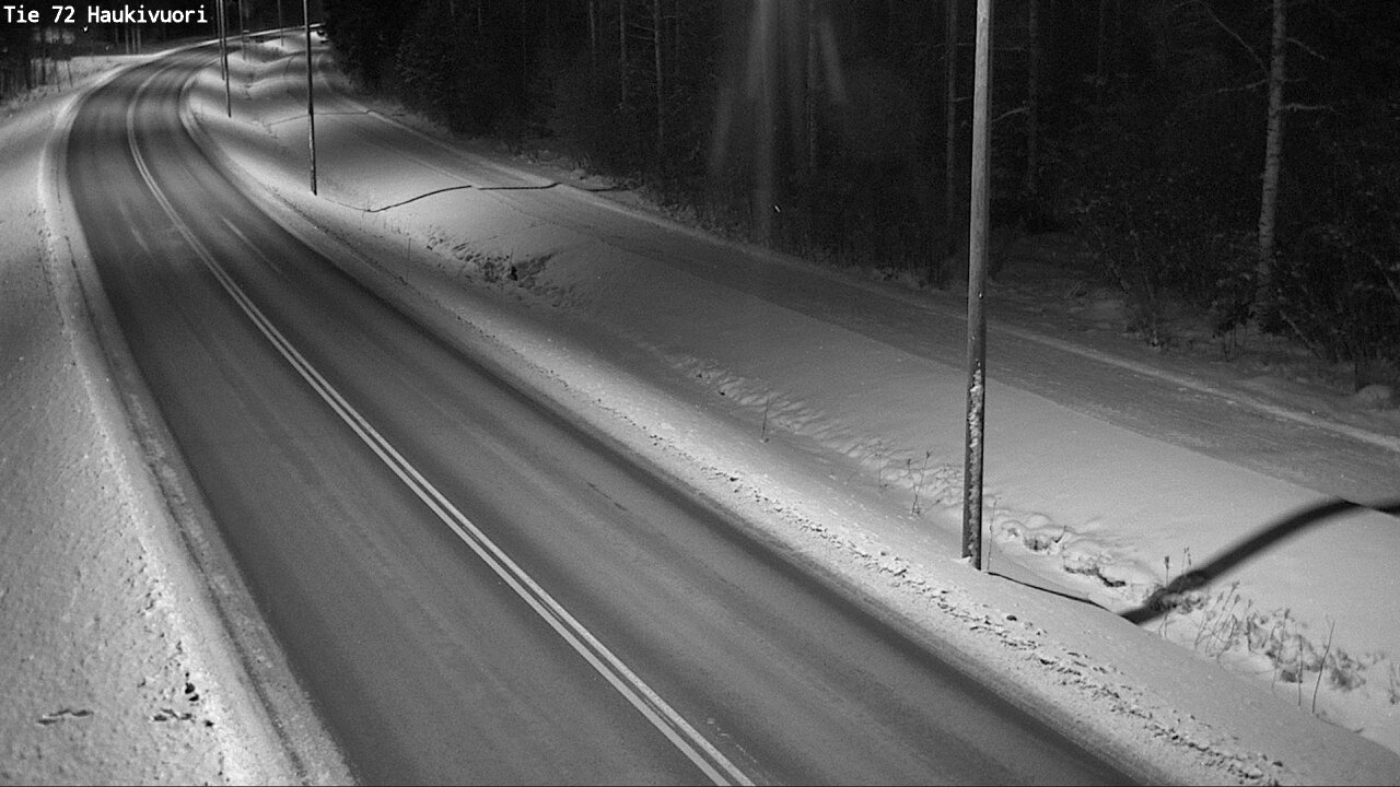 Weather Camera Image Väg 72 Haukivuori, Mikkeli, Etelä-Savo