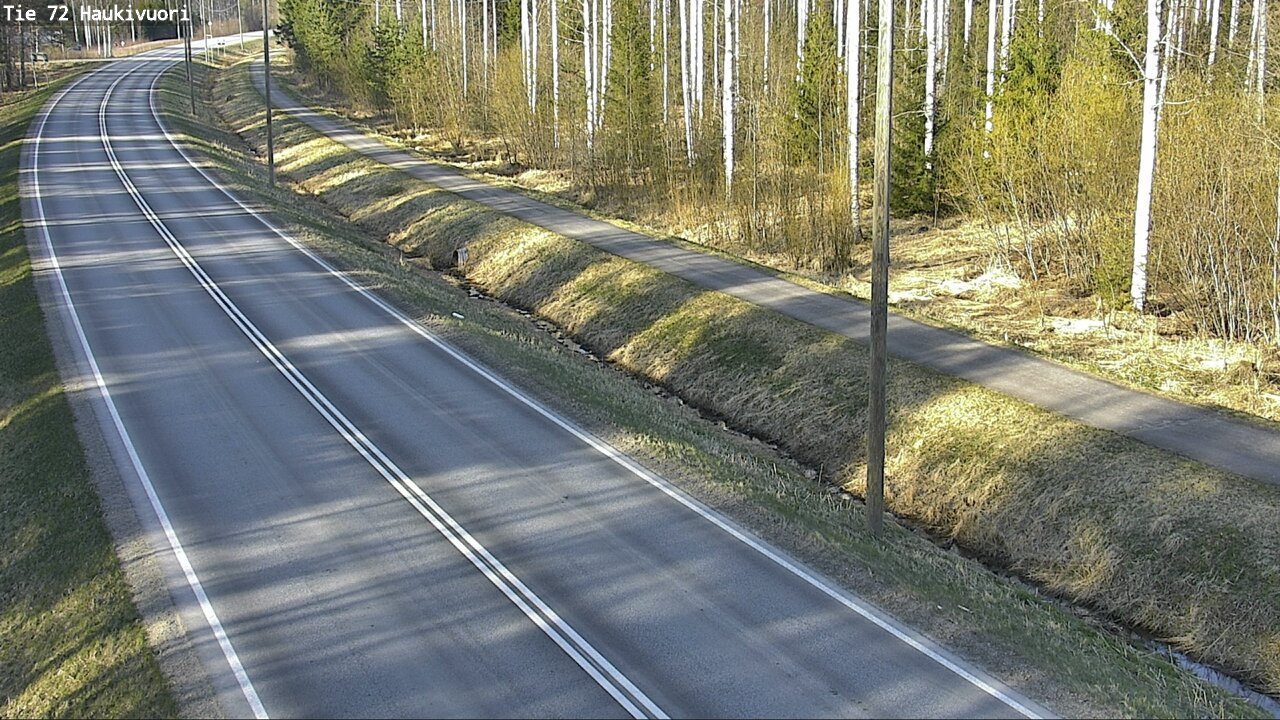 Weather Camera Image Väg 72 Haukivuori, Mikkeli, Etelä-Savo