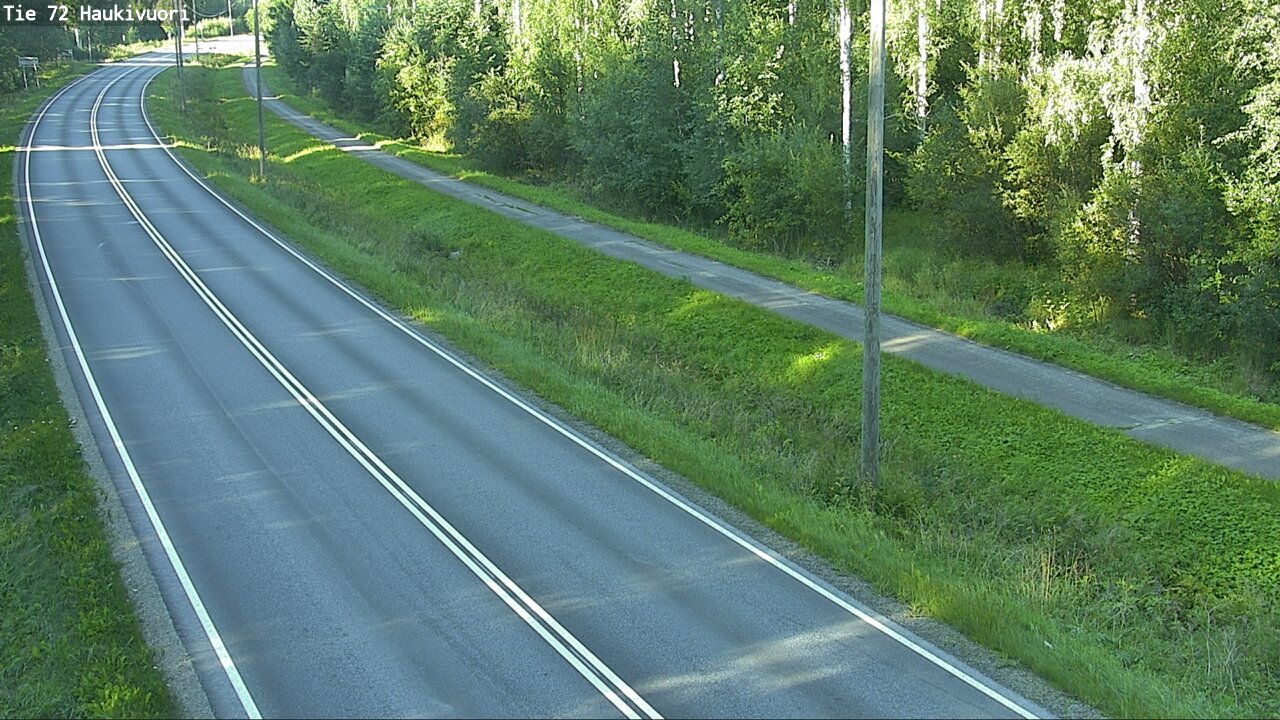 Weather Camera Image Road 72 Haukivuori, Mikkeli, Etelä-Savo