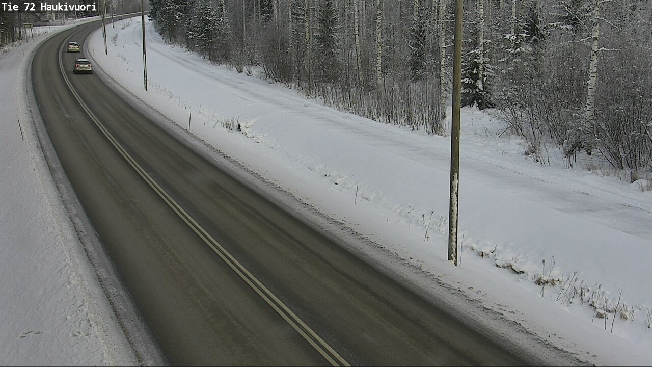 Weather Camera Image Väg 72 Haukivuori, Mikkeli, Etelä-Savo