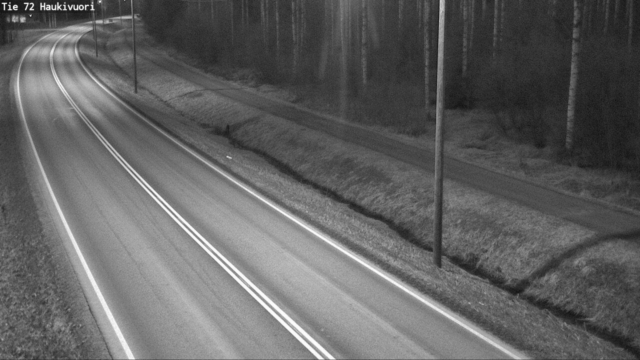 Weather Camera Image Väg 72 Haukivuori, Mikkeli, Etelä-Savo