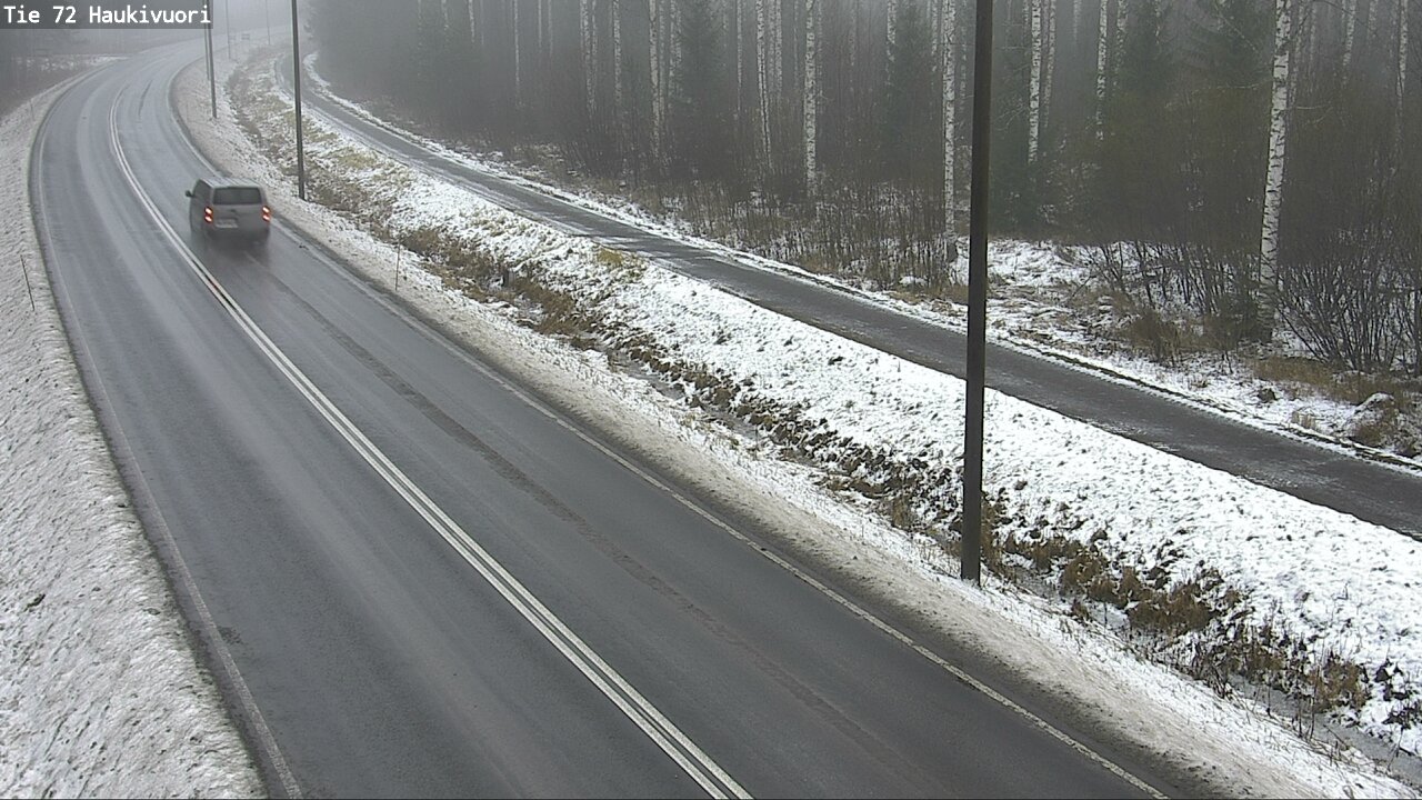 Weather Camera Image Väg 72 Haukivuori, Mikkeli, Etelä-Savo