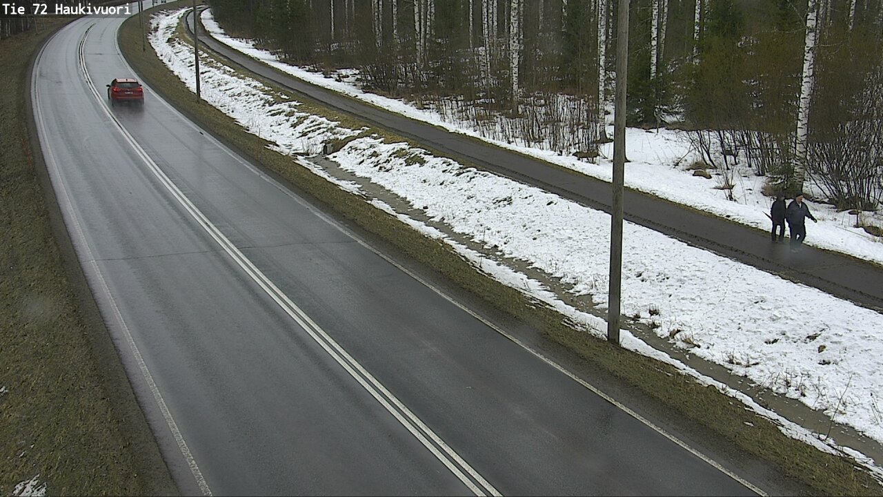 Weather Camera Image Road 72 Haukivuori, Mikkeli, Etelä-Savo